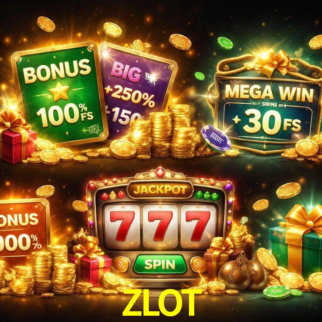 Tipos de bonos ZLOT incluyendo recompensas de bienvenida y promociones continuas
