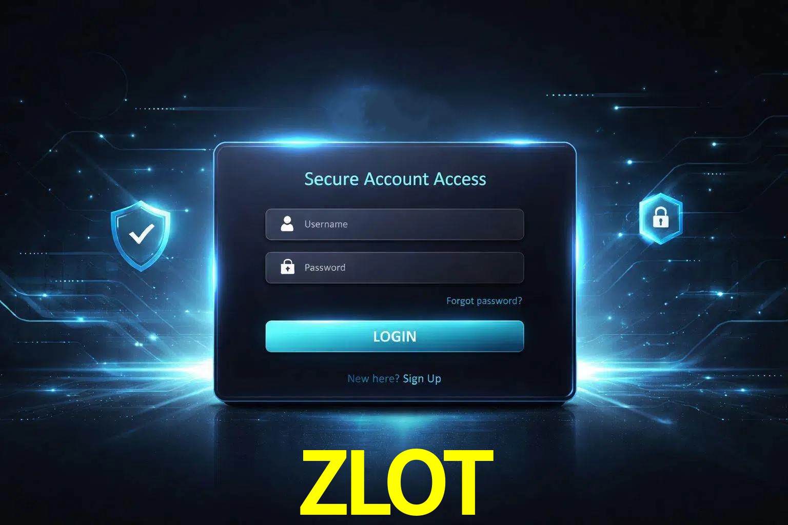 Pantalla de inicio de sesión de cuenta ZLOT para usuarios en México